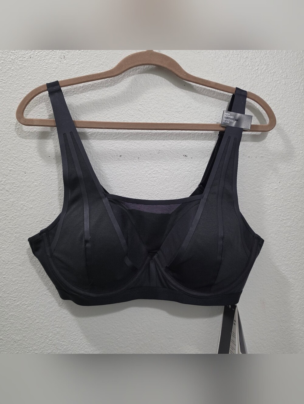 Adidas AEROREADY High Support Sports Bra Black | 38B